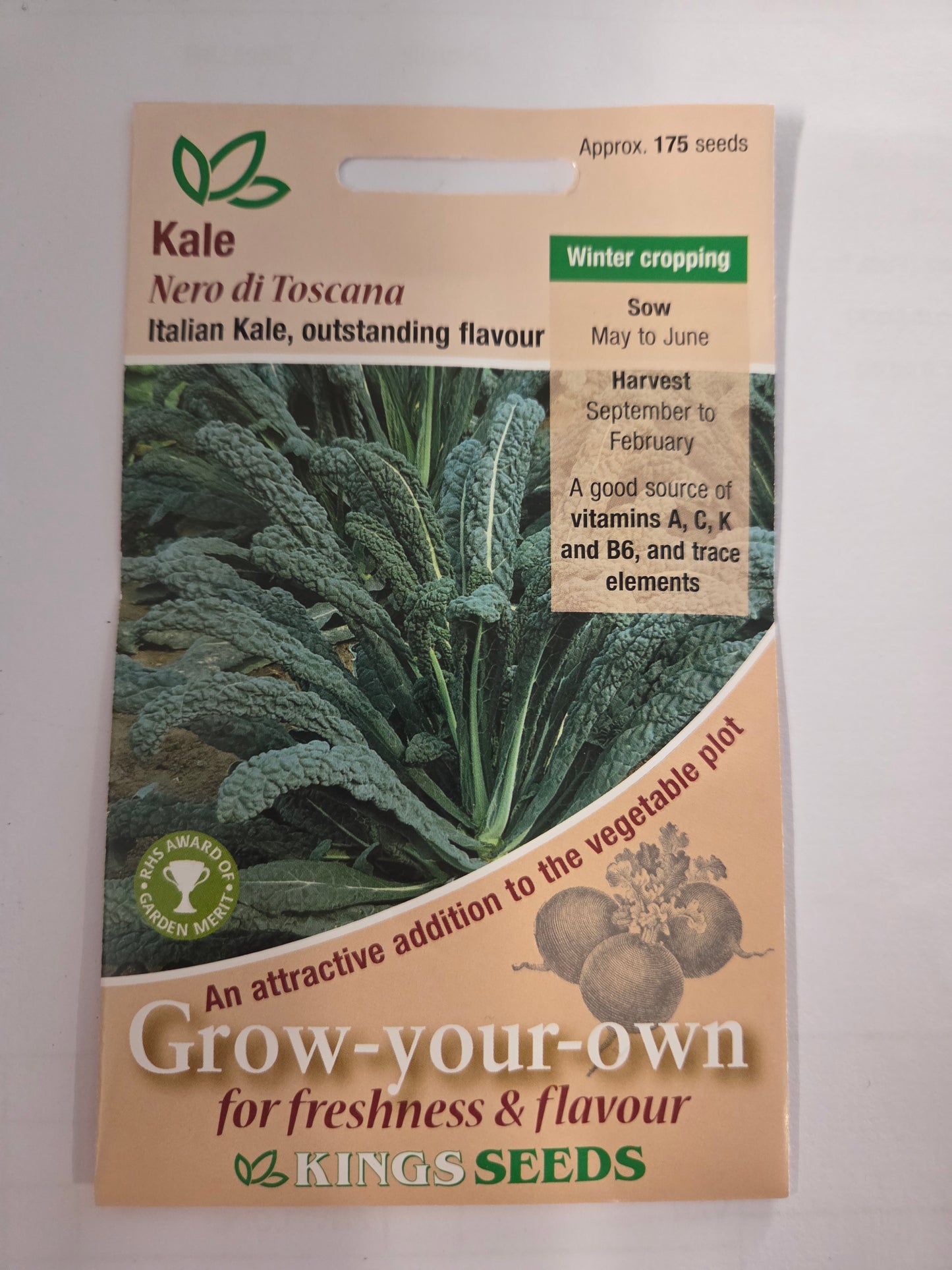 Kings Seeds Kale Nero Di Toscana
