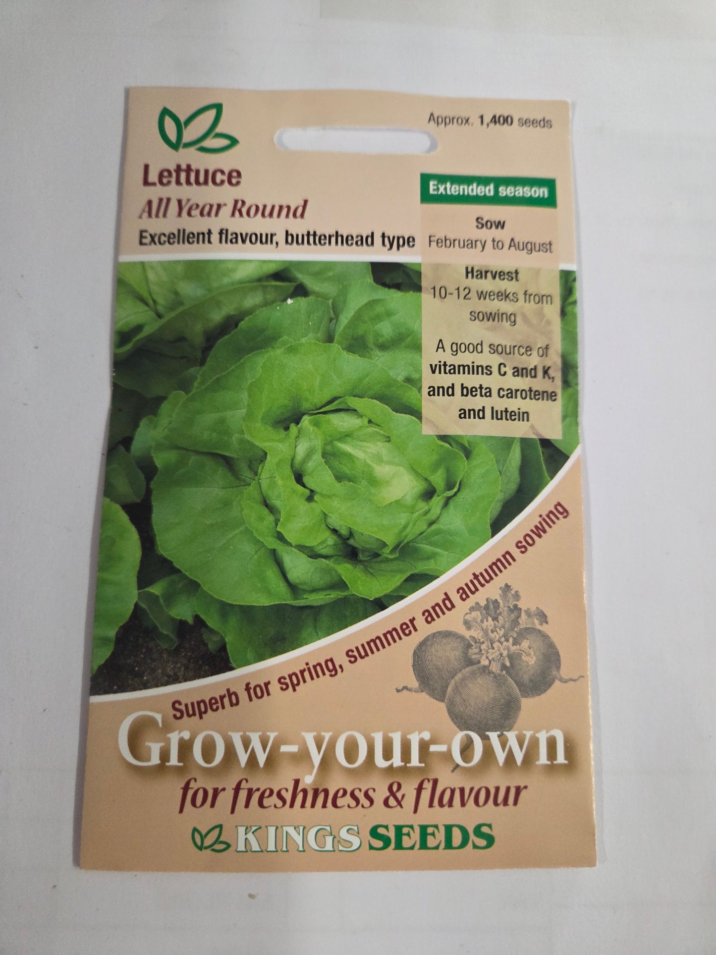 Kings Seeds Lettuce All Year Round