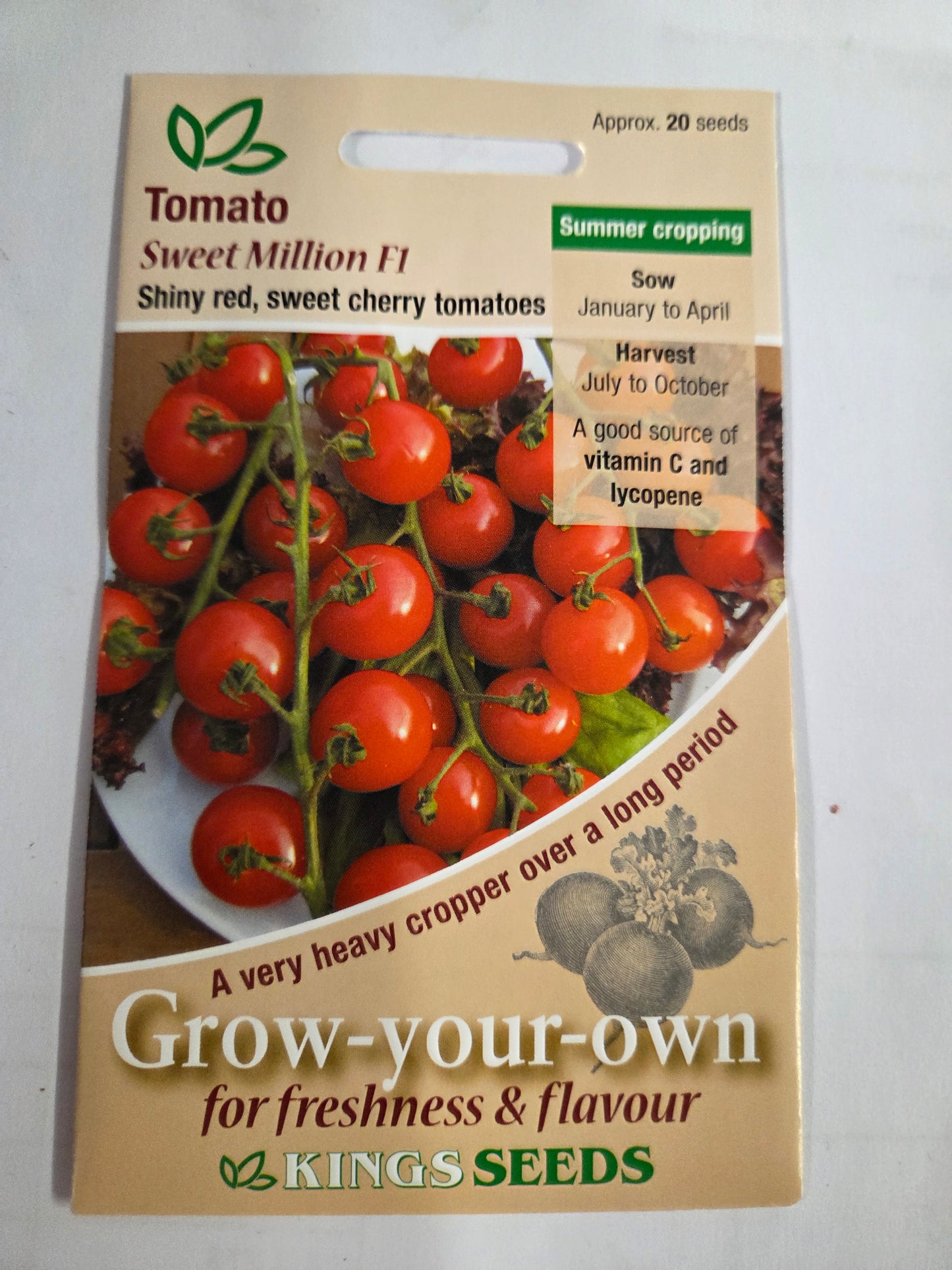 Kings Seeds Tomato Sweet Million F1