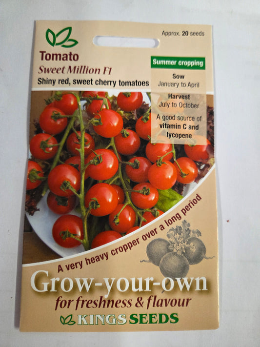 Kings Seeds Tomato Sweet Million F1