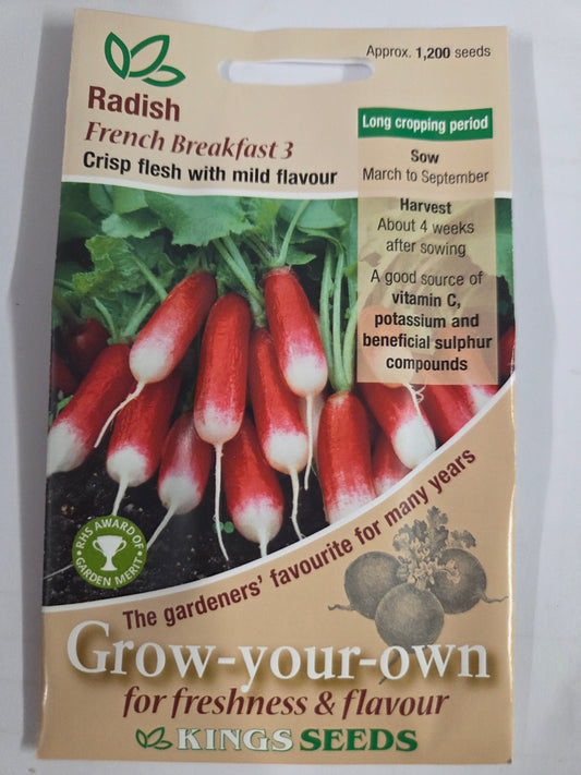 Kings Seeds French Breakfast 3