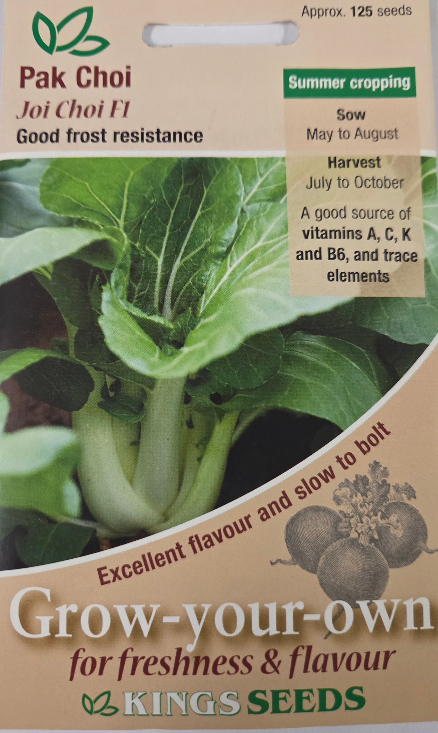 Kings Seeds Pak Choi Joi Choi F1