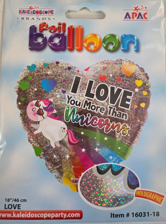 Valentines Foil Helium Balloon