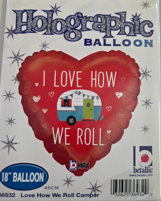 Valentines Foil Helium Balloon