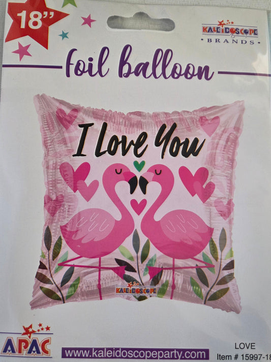 Valentines Foil Helium Balloon
