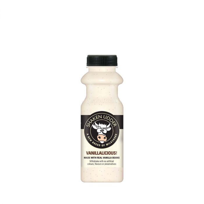 Shaken Udder Vanilla Milkshake 330ml