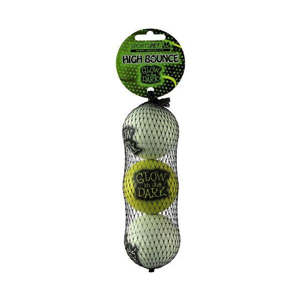 SportsPet High Bounce Glow Halloween 3 pack Ball 60mm