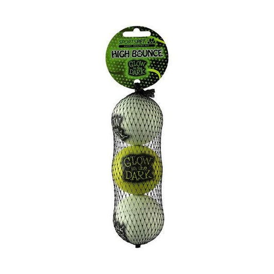 SportsPet High Bounce Glow Halloween 3 pack Ball 60mm