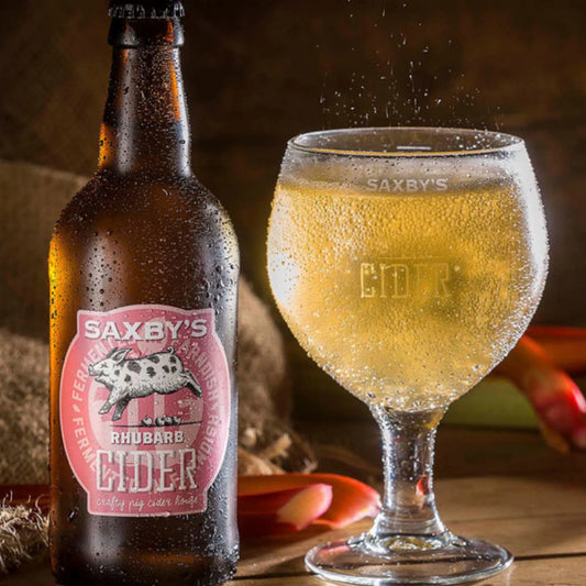 Saxby's Rhubarb Cider 50cl