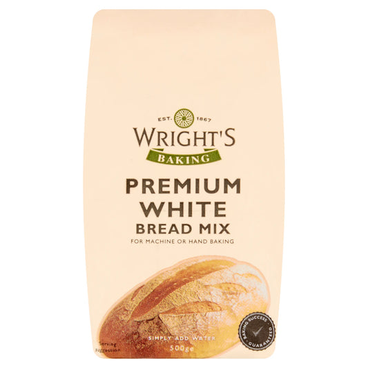 Wright's Premium White bread mix 500g