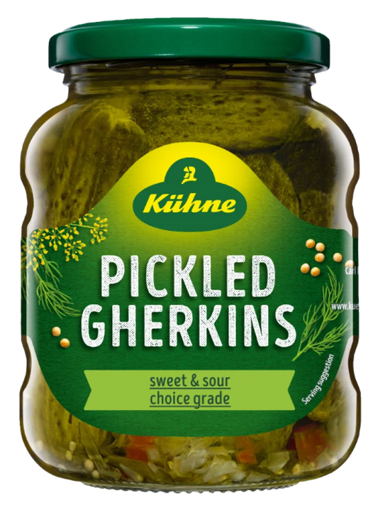 Kuhne Gherkins 330g
