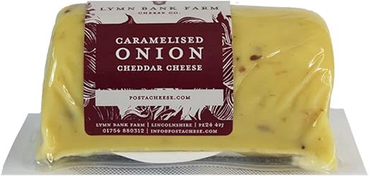 Our Caramelised Onion Barrels Cheddar Cheese Barrel 145g
