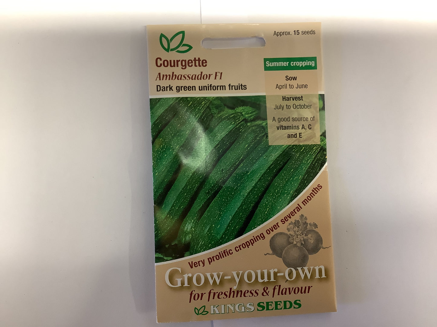 Kings Seeds Courgette Ambassador F1