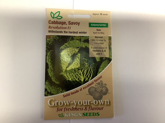 Kings Seeds Cabbage Resolution F1