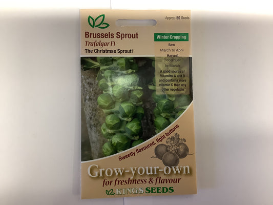 Kings Seeds Brussels Sprout Trafalgar F1