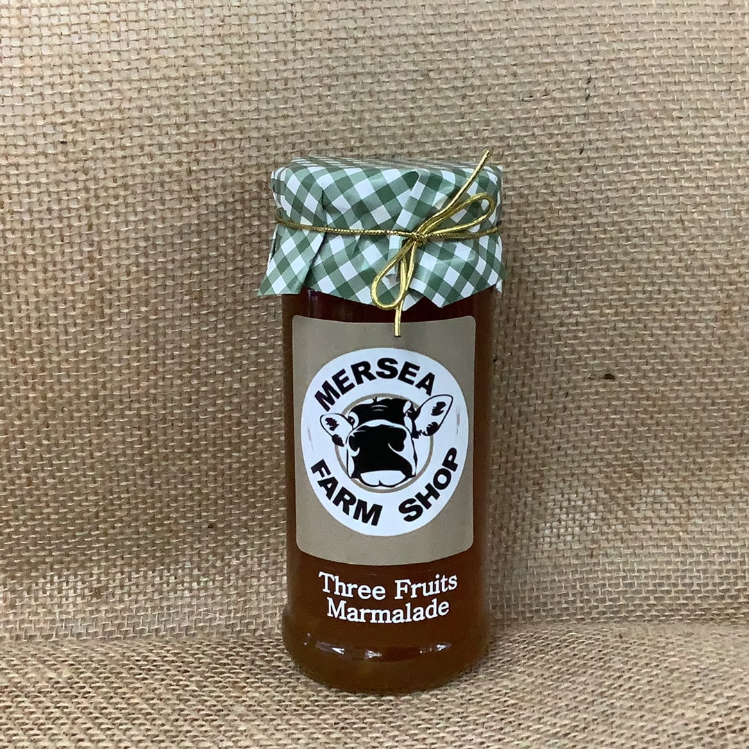 Mersea Farm Shop, Three Fruits Marmalade 340g Mersea Farm Shop