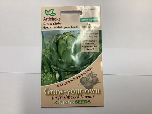 Kings Seeds Artichoke Green Globe