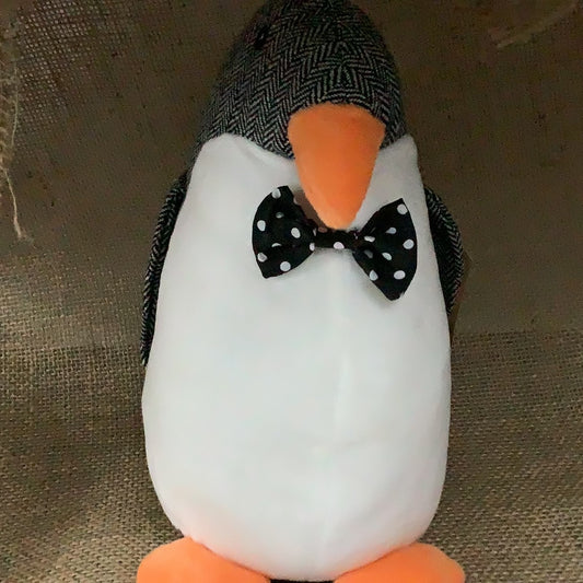 Country Club Penguin Doorstop