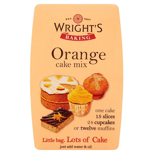 Wright's Orange Baking Cake Mix 500g