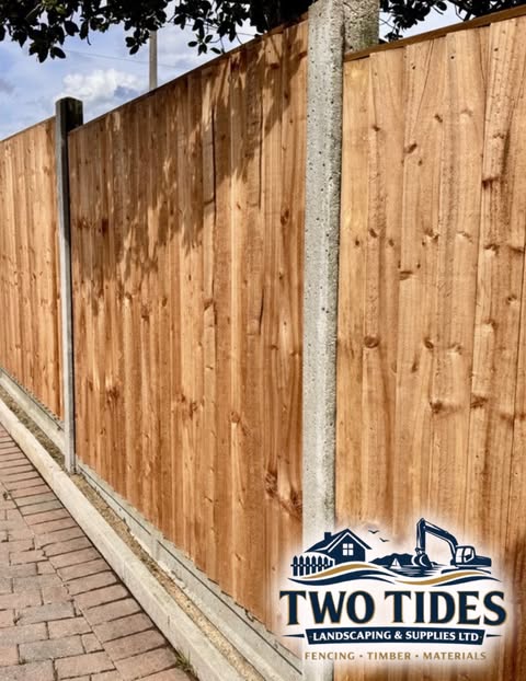 6ft x 6ft Tides Standard Close Board Panel