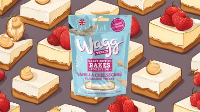Wagg, Limited Edition Vanilla Cheesecake Flavoured Treats 100g