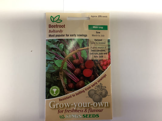 Kings Seeds Beetroot Boltardy