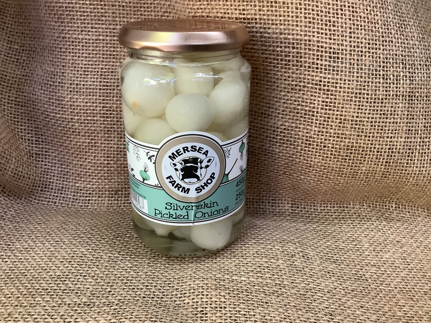 Mersea Farm Shop, Silverskin Pickled Onions 450g