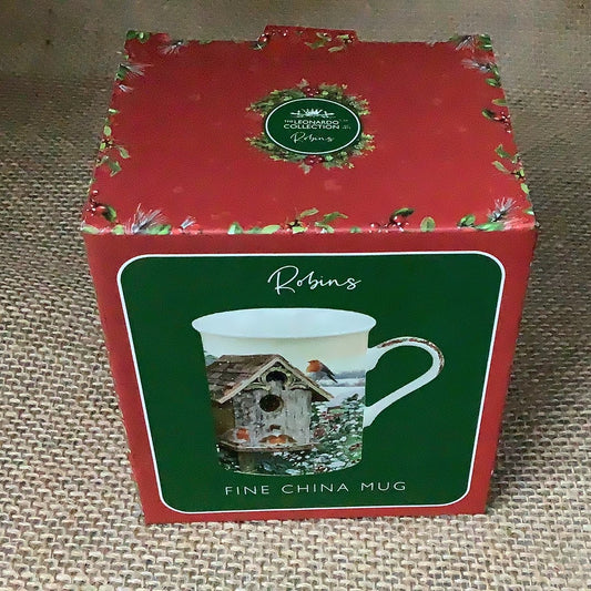Lesser & Pavey Robins Fine China Mug