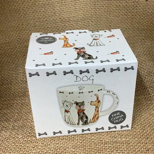 Faithful Friends Dog Fine China Mug