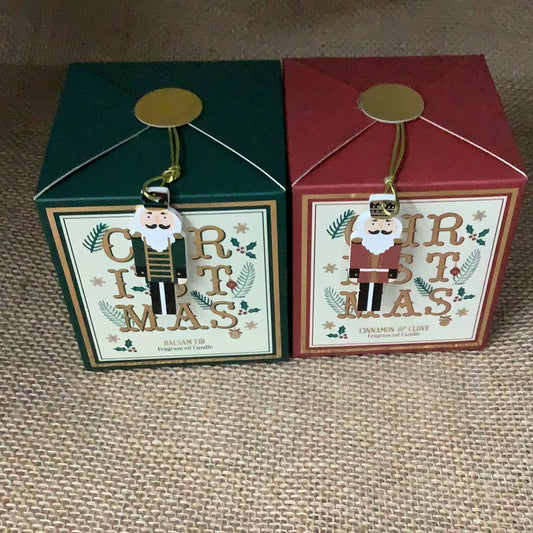 Boxed Christmas Candle