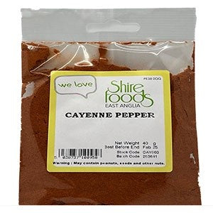Shire Foods Cayenne Pepper 40g