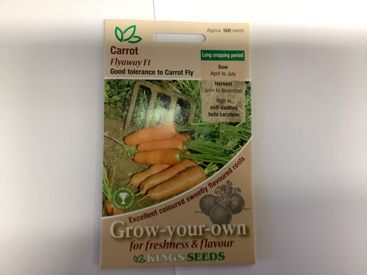 Kings Seeds Carrot Flyaway F1