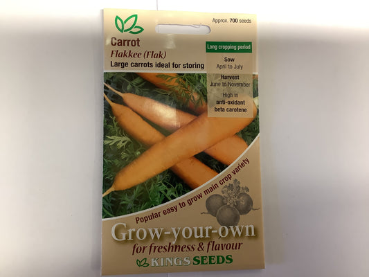 Kings Seeds Carrot Flakkee (Flak)