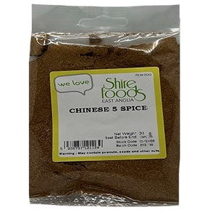 Shire Foods Chinese 5 Spice 30g
