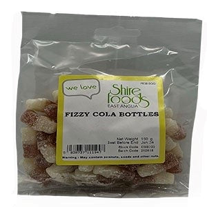 Shirefoods Fizzy Cola Bottles 100g