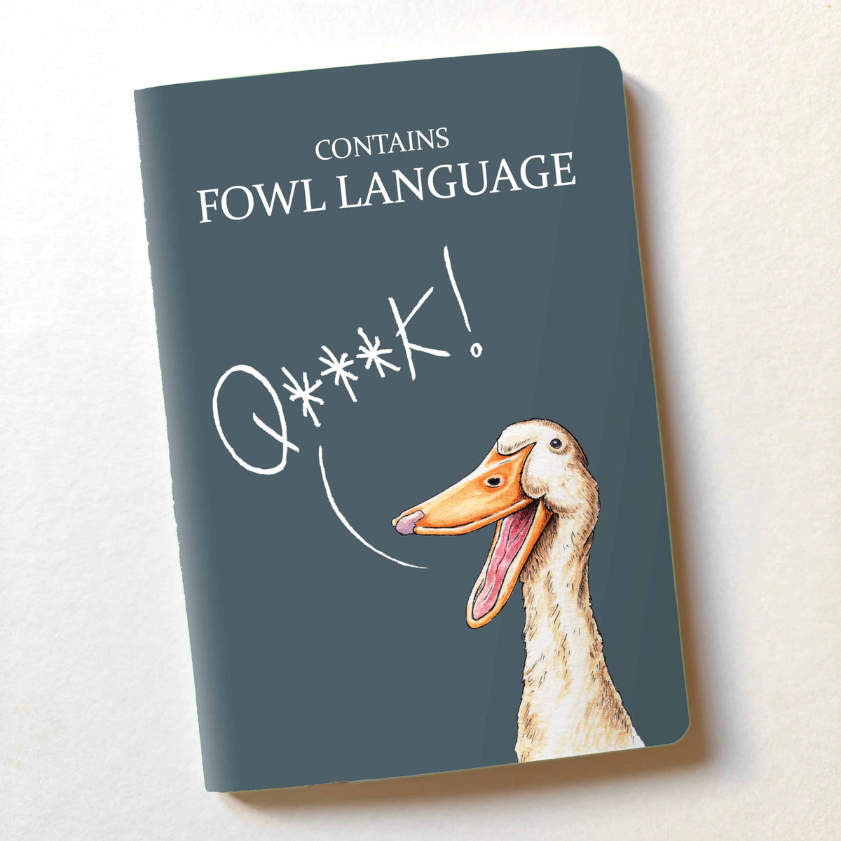Bewilderbeest Fowl Language A5 Notebook