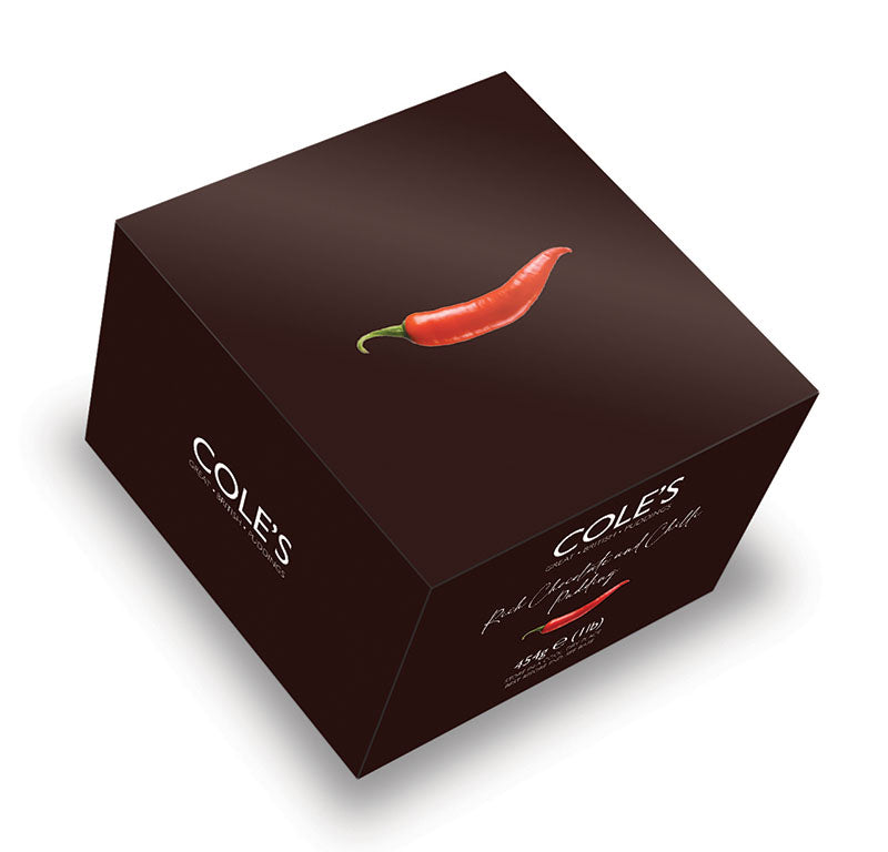 Coles Rich Chocolate & Chilli Pudding 454g