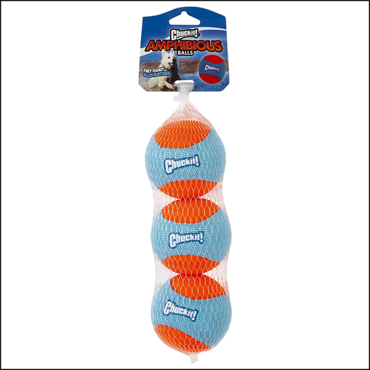 Chuckit Amphibious Balls for Dogs x3