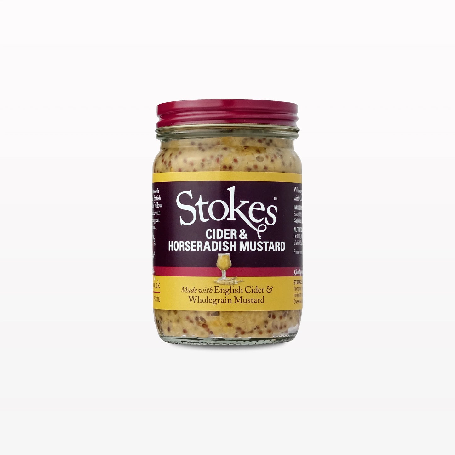 Stokes Cider & Horseradish Mustard 185g