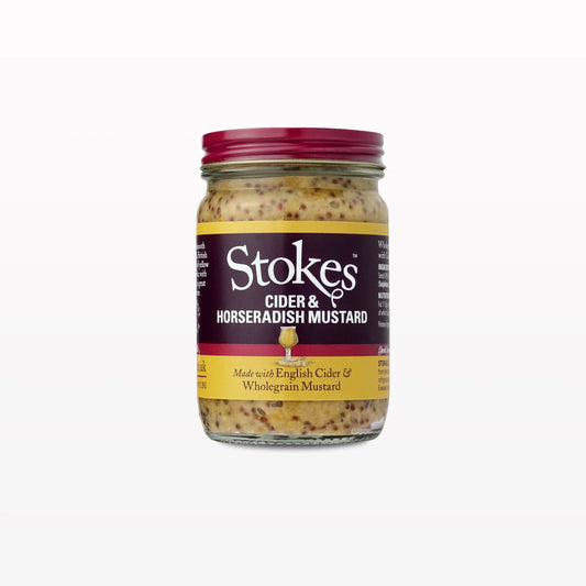 Stokes Cider & Horseradish Mustard 185g