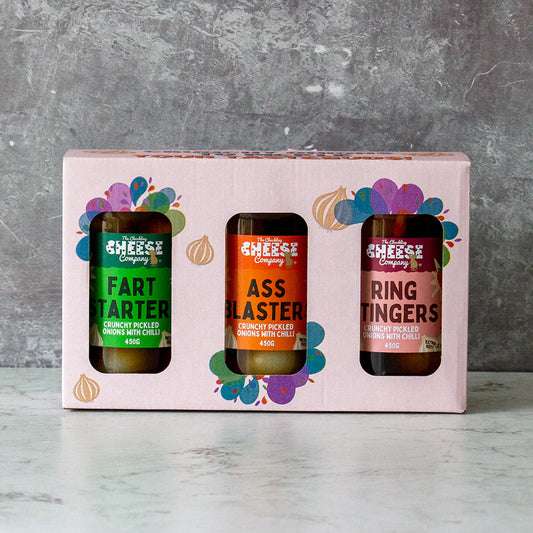 Chuckling Trio Pickled Onions Set