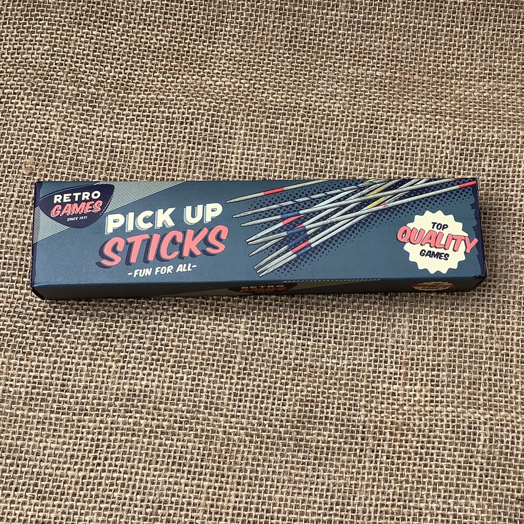 Retro Wooden Pick Up Sticks