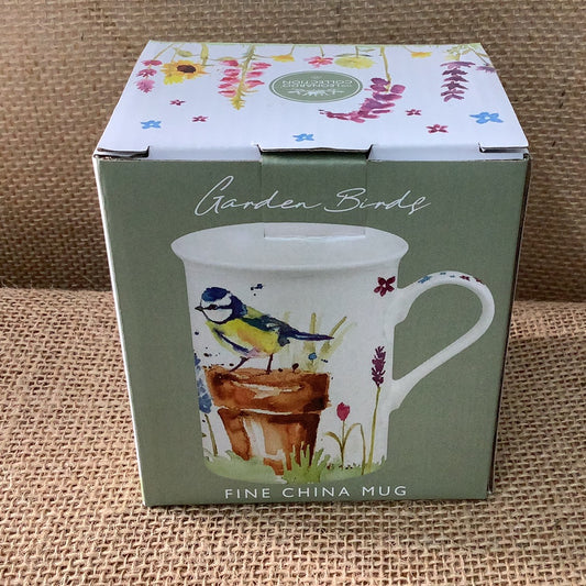 Garden Birds Fine China Mug