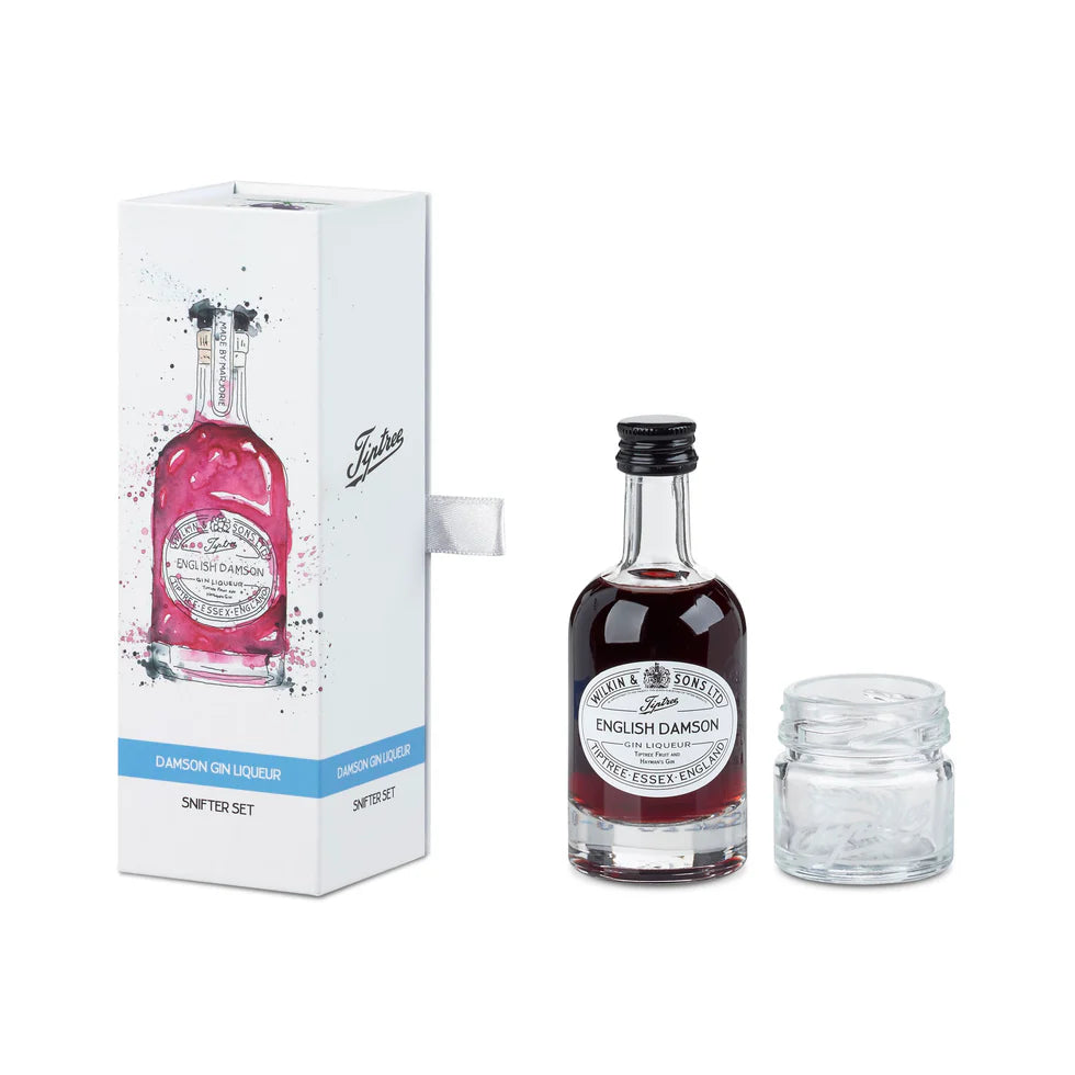 English Damson Gin Liqueur Snifter Set 5cl