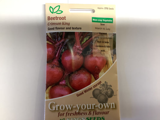 Kings Seeds Beetroot Crimson King