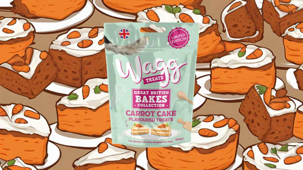 Wagg, Limited Edition Carrot Cake Flavoured Treats 100g