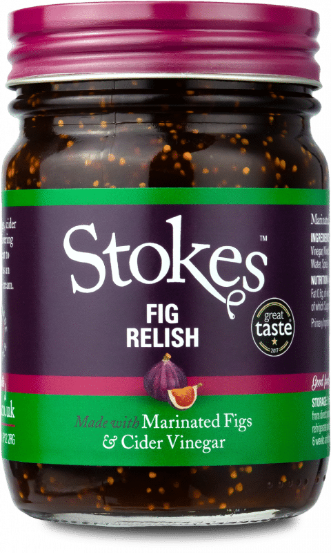 Stokes Fig Relish 250g