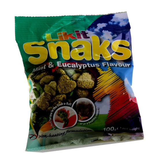 Likit Snacks Mint & Eucalyptus Horse Treats 100g