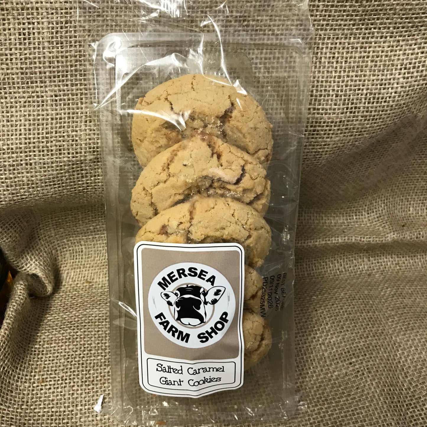 MFS Salted Caramel Giant Cookies 250g