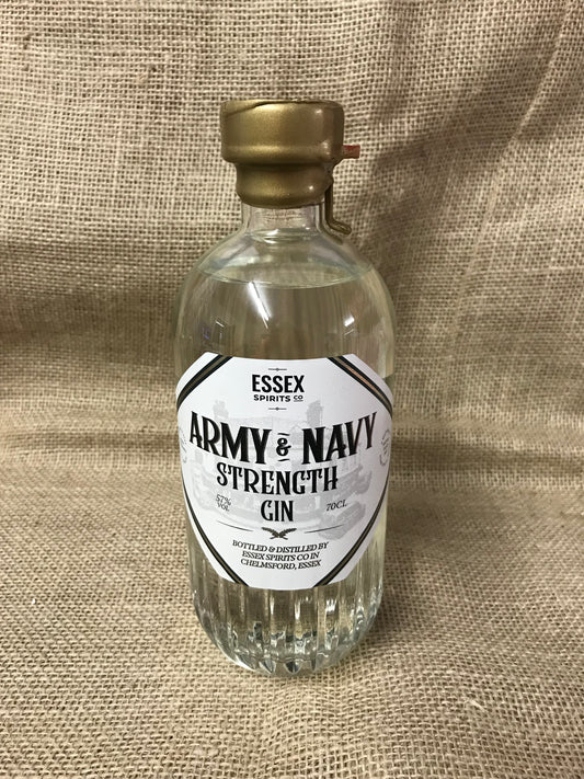 Essex Spirits Co Army & Navy Strenght Gin 700ml